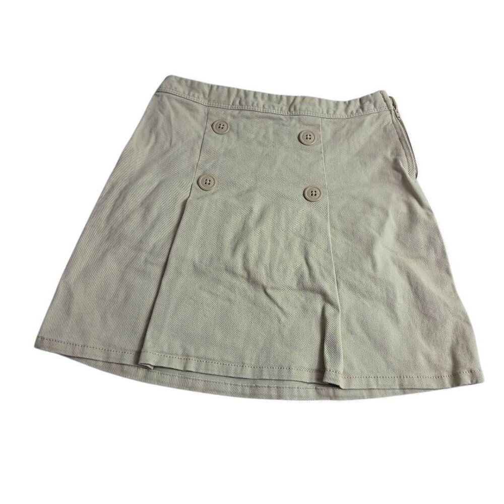Children's Place khaki uniform skort 6X/7
